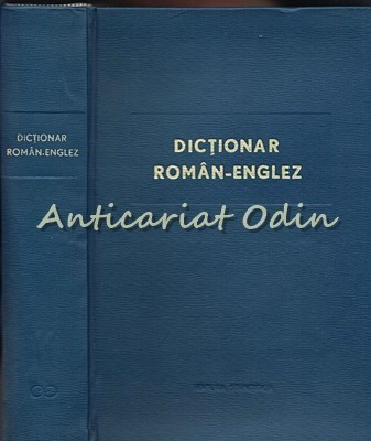 Dictionar Roman-Englez - Leon Levitchi foto