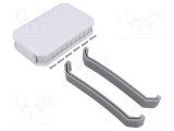 Carcasă universală TAKACHI WH ABS albă IP67 79mm x 126mm x 28mm
