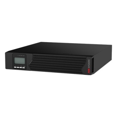 UPS Online, 900W, PFC, Sinusoidala pura, 2 baterii 12V/9Ah - HIKVISION DS-UPS01K24-R-TJS foto