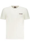 Norway Tricou barbati din bumbac cu logo text , regular fit, alb, M, 2XL, L, XL