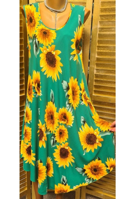 Rochie Vascoza fără m&acirc;neci cod 008Marimea