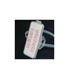 Eticheta 20x45mm cu capac transparent si suport prindere 1buc 062