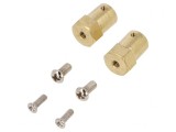 Kit Fixare Roată: Adaptor și Șuruburi Montare &Oslash; 12mm