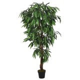 vidaXL Arbore de mango artificial 1050 de frunze 200 cm verde