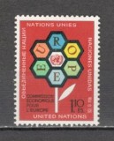 O.N.U.Geneva.1972 25 ani Comisia Economica ptr. Europa SN.510, Nestampilat