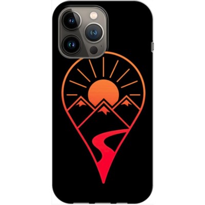 Husa compatibila cu Apple iPhone 13 Pro Max model Nature Map Pin, Silicon, TPU, Viceversa foto
