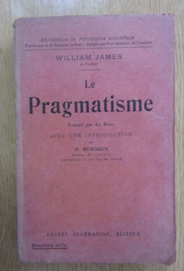 William James - Le pragmatisme