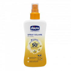Spray pentru protectie solara SPF 50+ Chicco 080144, Galben foto