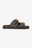 Mexx papuci REILLY PENNY femei, culoarea negru, MI001601051W-01