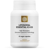 Vitamina D3 + K2 Lipozomala 45cps