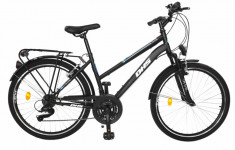 Bicicleta Mtb Travel 2654 - 26 Inch, M, Negru foto