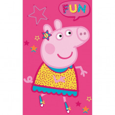 Prosop fata Peppa Pig 30x50 cm SunCity CBX191170PP foto