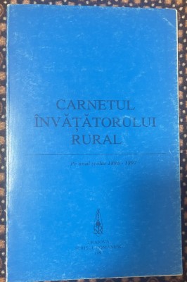 Carnetul &amp;icirc;nvăţătorului rural foto