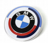 Emblemă cu logo BMW pentru capotă 82MM 813237505 50 JAHRE