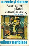 Eseuri Asupra Picturii Contemporane - Jean Grenier, Meridiane 1972, 293 pagini, critica literara