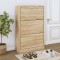 vidaXL Pantofar, stejar sonoma, 63x24x103 cm, lemn prelucrat 342551