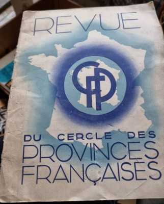 Revue du cercle des Provinces Francaises 30 Juin 1932 Nr. 1 foto