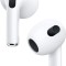 CASTI Apple Airpods gen3, pt. smartphone, wireless, intraauriculare - butoni, microfon pe casca, conectare prin Bluetooth 5.0, alb, &quot;mme73zm/a&quot; (timbr