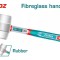 TOTAL - CIOCAN DE CAUCIUC ALB - 220G PowerTool TopQuality