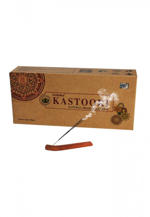 Betisoare parfumate Goloka , Kastoori , Organic