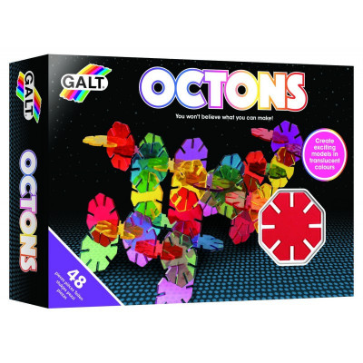 Set de constructie Galt Octons, 48 piese, 4 ani+ foto