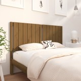 Cumpara ieftin Tăblie de pat, maro miere, 145,5x4x100 cm, lemn masiv de pin