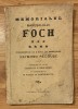 Memorialul Mareșalului Foch. Convorbirile ce a avut cu Raymond Recouly (1930)