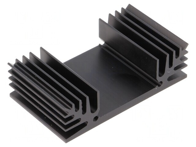Radiator Extrudat TO3 Negru 37.5mm 65mm 18mm 6K/W