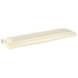 VidaXL Pernă pentru bancă din paleți Crem 150 x 40 x 8 cm