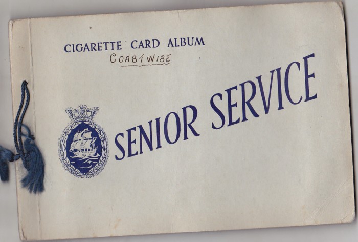 bnk crc Cartonase Senior Service Coastwise 1939 - set complet in album