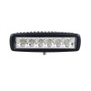 Proiector LED Auto Offroad 18W/12V-24V, 1320 Lumeni, Lungime 16 cm, Flood Beam 60 Grade, Xenon Bright