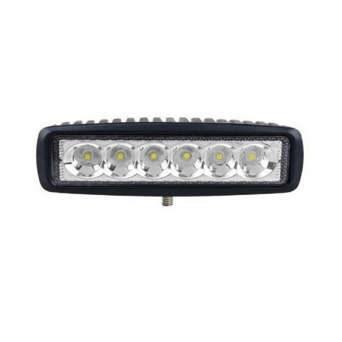 Proiector LED Auto Offroad 18W/12V-24V, 1320 Lumeni, Lungime 16 cm, Spot Beam 25 grade