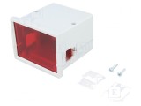 Carcasă ABS Gri cu Răsucire 72x72x55mm, MASZCZYK