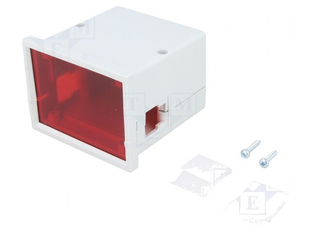 Carcasă ABS Gri cu Răsucire 72x72x55mm