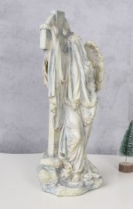 Inger cu val - statueta din rasini cu un strat ceramic WU75645AA