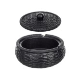 Scrumiera rotunda din ciment, cu capac, 11x5 cm, ATU-087733, Oem