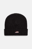 Puma caciula din bumbac Classics Graphic Short Beanie culoarea negru, bumbac, 025680