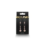 Bound - Nipple Clamps - D1 - Rose Gold, Orion