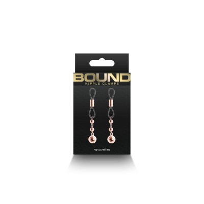 Bound - Nipple Clamps - D1 - Rose Gold foto