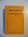 POEME , POEMS de MIHAI EMINESCU , 1978