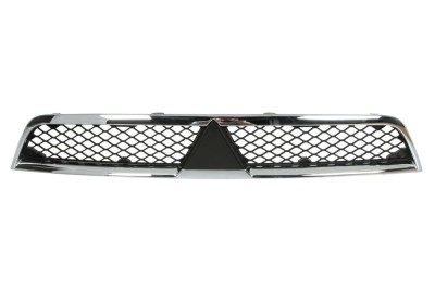Grila radiator Mitsubishi Lancer (Cy0), 03.2007-, cu rama cromata, 7450A093, 523405-1 foto