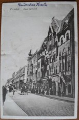 Carte postala, Cernauti Casa Germana, inceput de secol XX