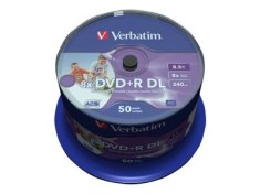 DVD+R Dual Layer Verbatim 50 bucati, 8x, 8.5GB foto