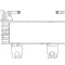 Radiator racire ulei motor, termoflot Hyundai Santa Fe, 02.2001-01.2006, motor 2.4, 107 kw, benzina, cv automata, 253x78x30 mm, racitor transmisie, d