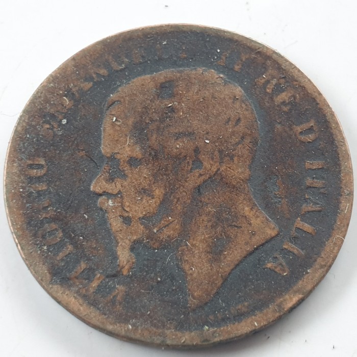 Italia 5 centesimi 1861
