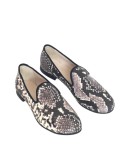 Mocasini dama din piele Snake Jun