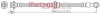 Conducta / cablu frana NISSAN ALMERA II Hatchback (N16) (2000 - 2016) METZGER 4110389