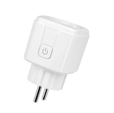 Priza inteligenta MiBoxer SWE01, Wi-Fi, 16A, monitorizare consum, Tuya Smart, programare, compatibila Alexa si Google Assistant foto