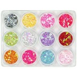 Cumpara ieftin Kit nail art - lacrimi, 12 buc