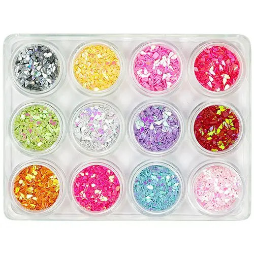 Kit nail art - lacrimi, 12 buc